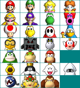 Mario Party 9 - Minigame Instructions Icons