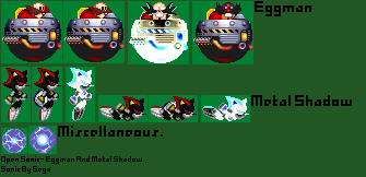 Open Sonic - Eggman and Metal Shadow