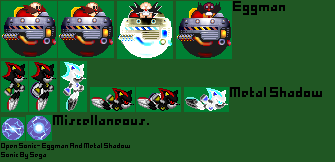 Eggman and Metal Shadow