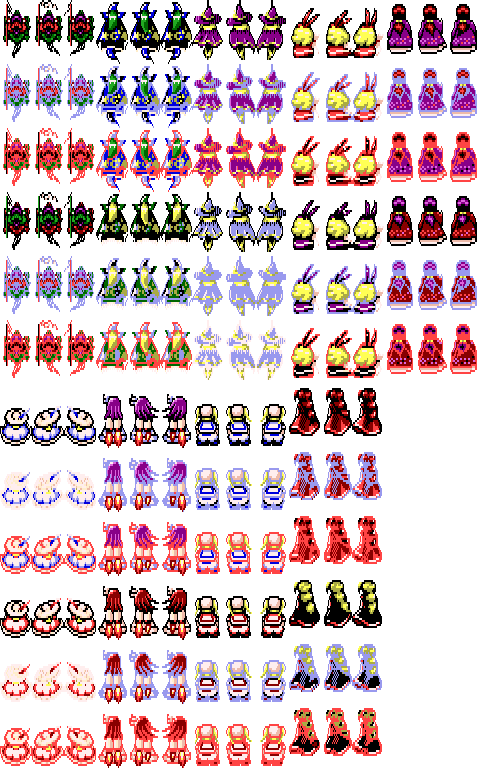 Touhou Sprite Sheet