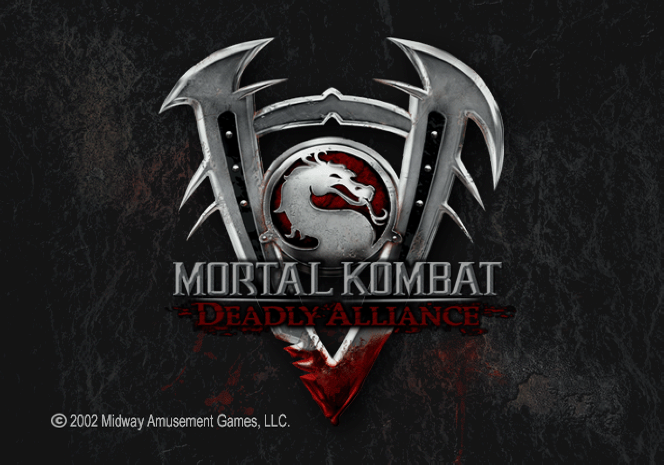 Mortal Kombat: Deadly Alliance - Title Screen