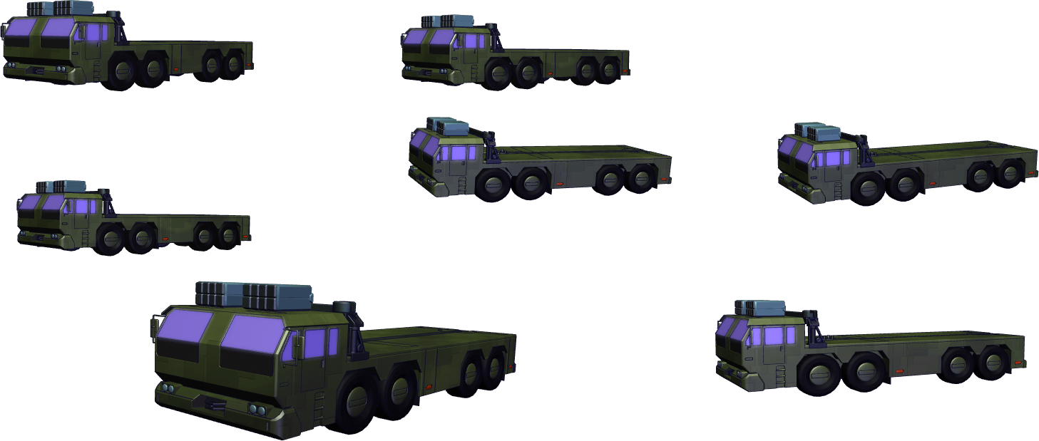 SD Gundam G Generation Spirits - Camion