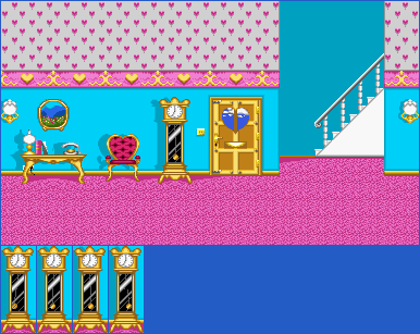 Barbie: Vacation Adventure (Prototype) - Barbie's House (Main Hall)