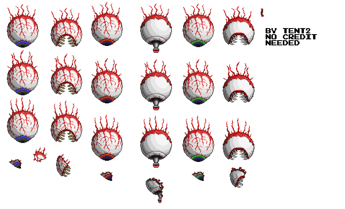 Terraria - Eye of Cthulhu & The Twins