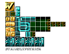 Napalm Man Tileset (MMIV, GBC-Style)