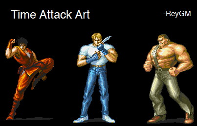 Final Fight CD - Time Attack Art