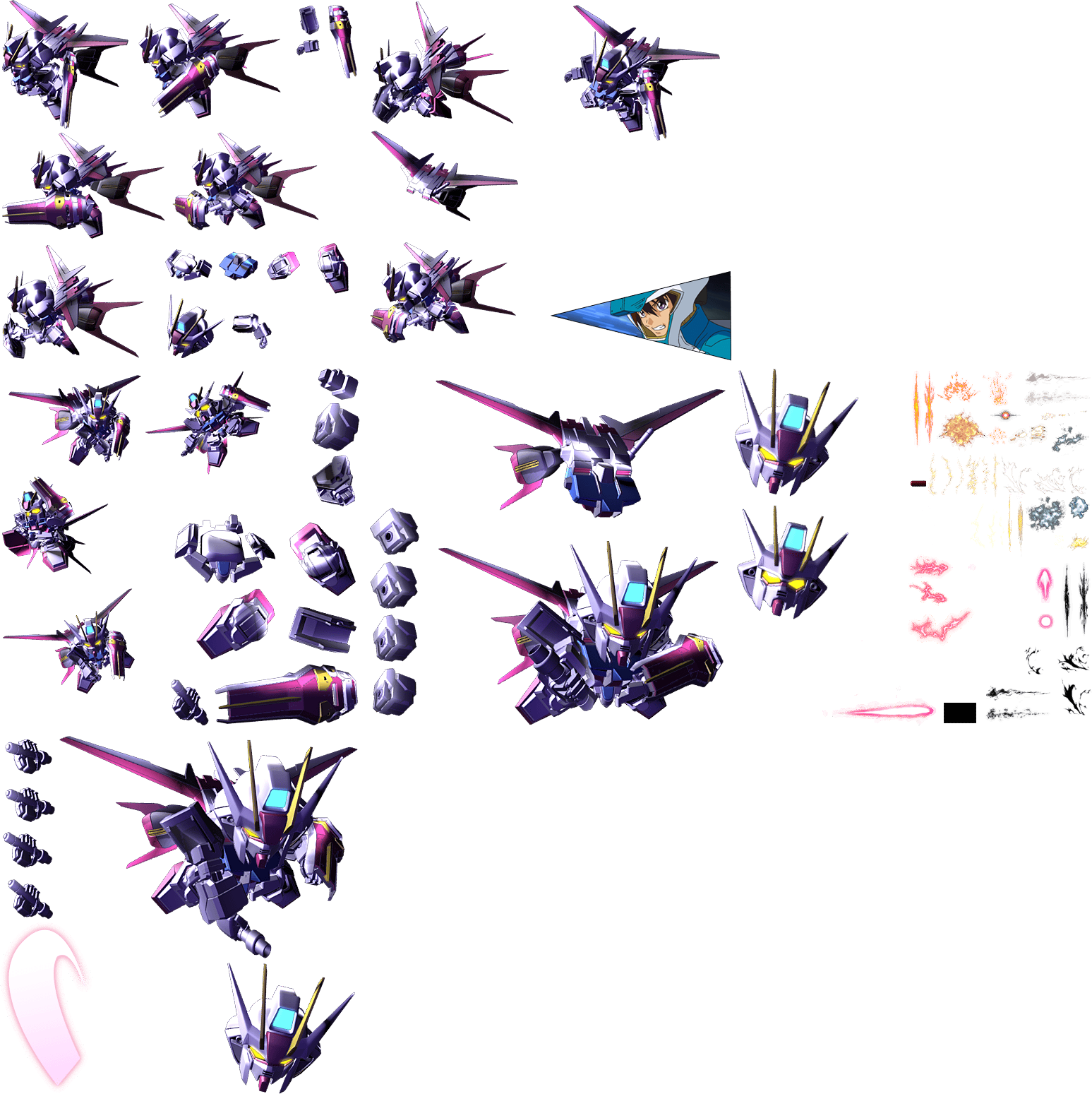 SD Gundam G Generation Spirits - Aile Strike Gundam