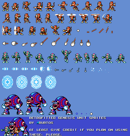 Mega Man Customs - The Genesis Unit (NES-Style)
