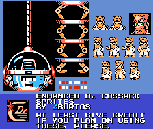 Mega Man Customs - Dr. Cossack (NES, Enhanced)