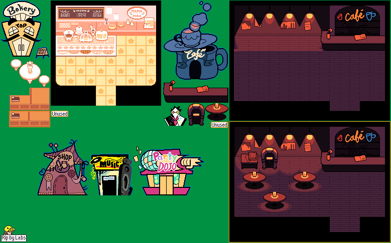 Deltarune - Castle Town Buildings