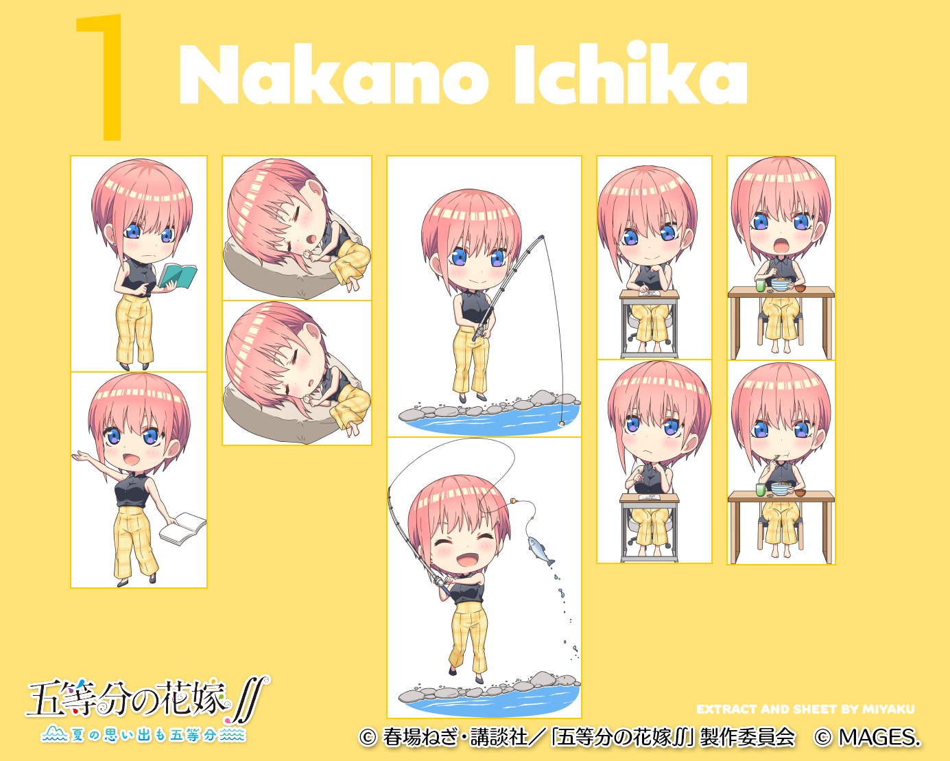 The Quintessential Quintuplets ∬: Summer Memories Also Come in Five - Ichika Nakano (Chibi)