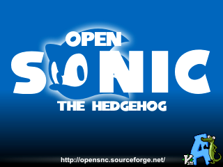 Open Sonic - Boot Up Screen