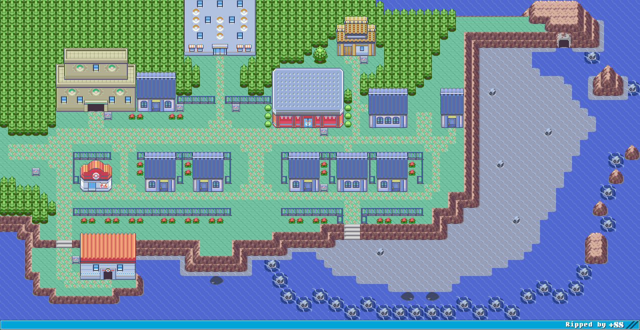 Pokémon Quartz (Hack) - White Port City