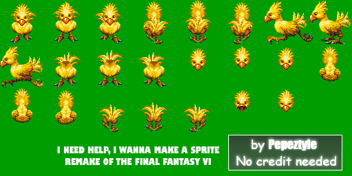 Final Fantasy 6 Customs - Chocobo