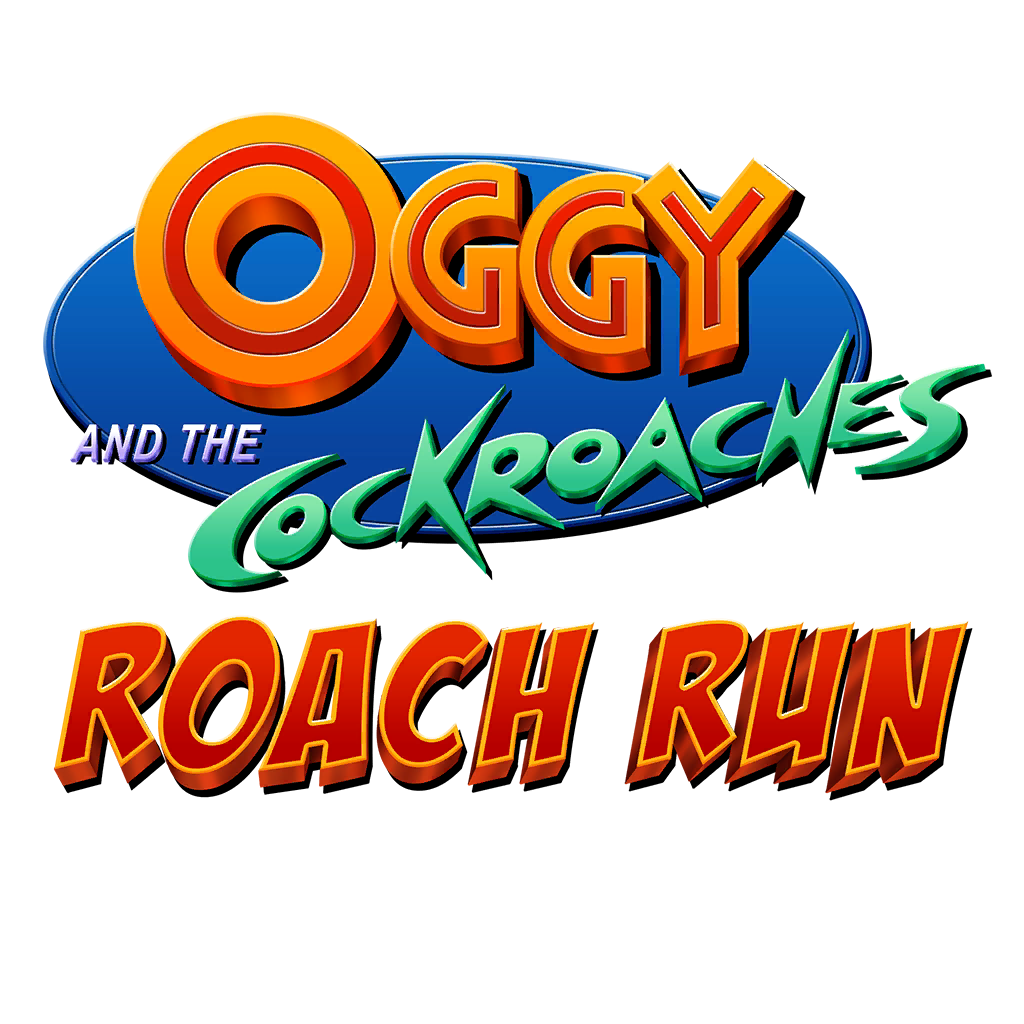 Oggy 3D Run - "Roach Run" Logo (Unused)