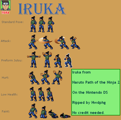 Naruto: Path of the Ninja 2 - Iruka