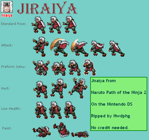 Naruto: Path of the Ninja 2 - Jiraiya