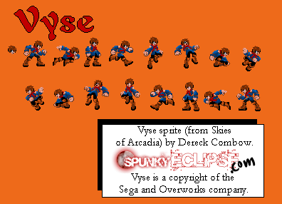 Vyse (Mega Man Zero-Style)