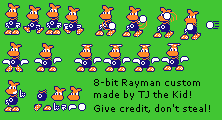 Rayman Customs - Rayman (NES-Style)