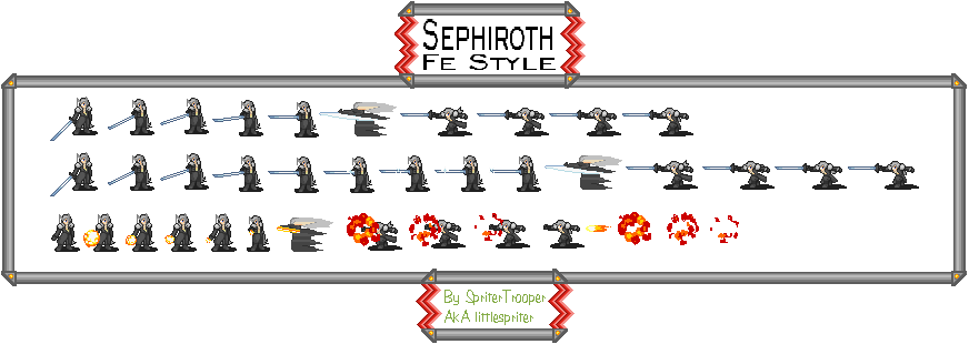 Sephiroth (Fire Emblem GBA-Style)