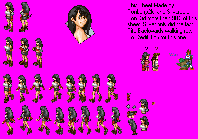 Tifa (Kingdom Hearts GBA-Style)
