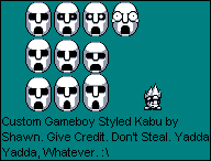Kirby Customs - Kabu (Kirby Game Boy-Style)