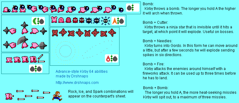 Bomb Mixes (Kirby Advance-Style)