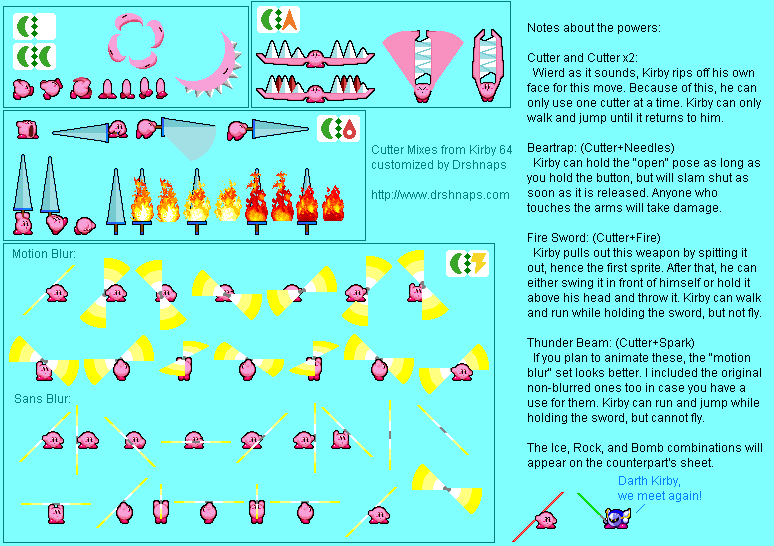 Kirby Customs - Cutter Mixes (Kirby Advance-Style)