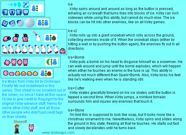 Ice Mixes (Kirby Advance-Style)