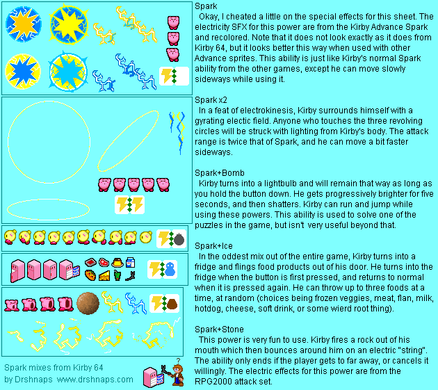 Spark Mixes (Kirby Advance-Style)