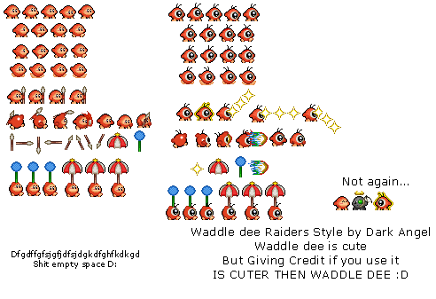 Kirby Customs - Waddle Dee & Waddle Doo