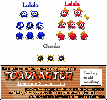 Kirby Customs - Lololo & Lalala