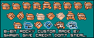 Kirby Customs - Rocky (Kirby's Adventure-Style)