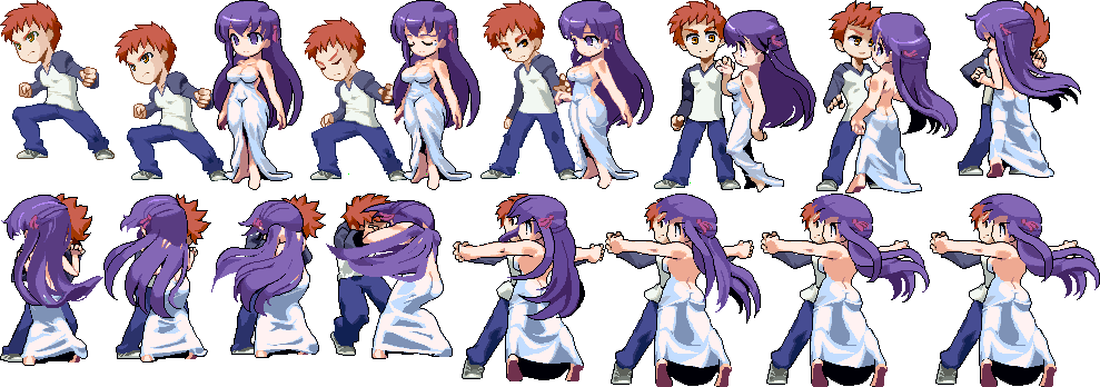 Battle Moon Wars - Love Sprites