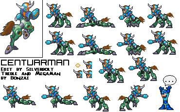 Centaur Man (Mega Man 7-Style)