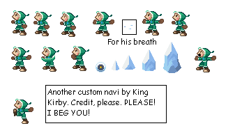 Mega Man Battle Network Customs - IceMan.EXE