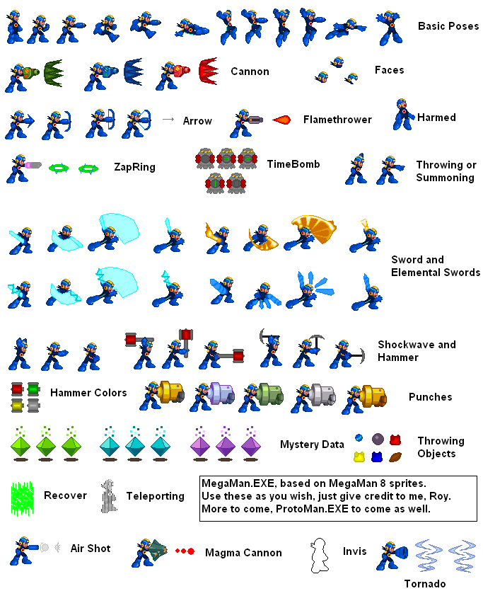 MegaMan (Mega Man 8-Style)