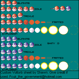 Pokémon Generation 1 Customs - #100 Voltorb