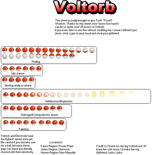 Pokémon Generation 1 Customs - #100 Voltorb