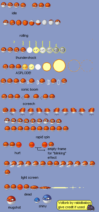 Pokémon Generation 1 Customs - #100 Voltorb