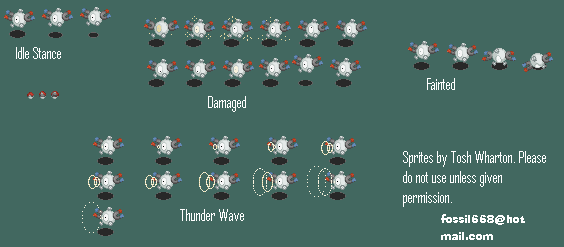 Pokémon Generation 1 Customs - #081 Magnemite