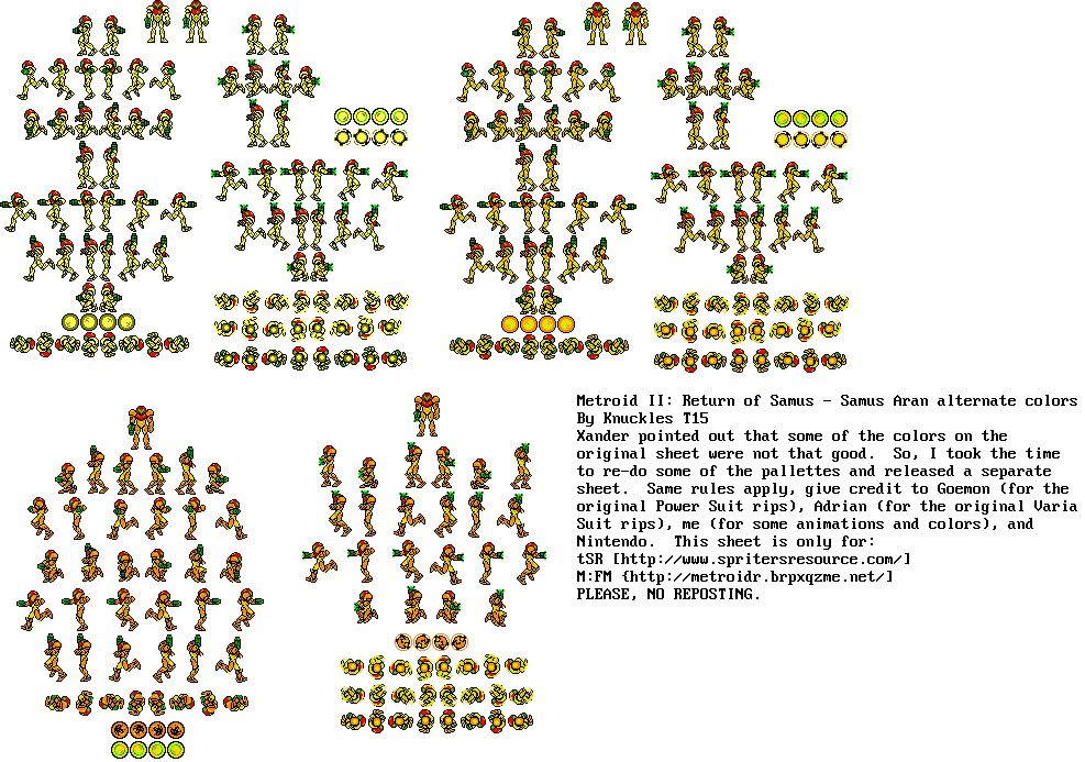 Samus (Metroid 2-Style, Expanded)