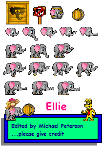Donkey Kong Customs - Ellie (Donkey Kong: King of Swing-Style)