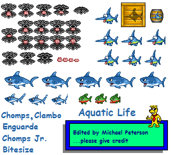 Donkey Kong Customs - Aquatic Creatures (Donkey Kong: King of Swing-Style)