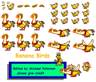 Donkey Kong Customs - Banana Birds (Donkey Kong: King of Swing-Style)
