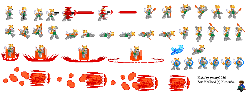 Fox (Mega Man 8-Style)