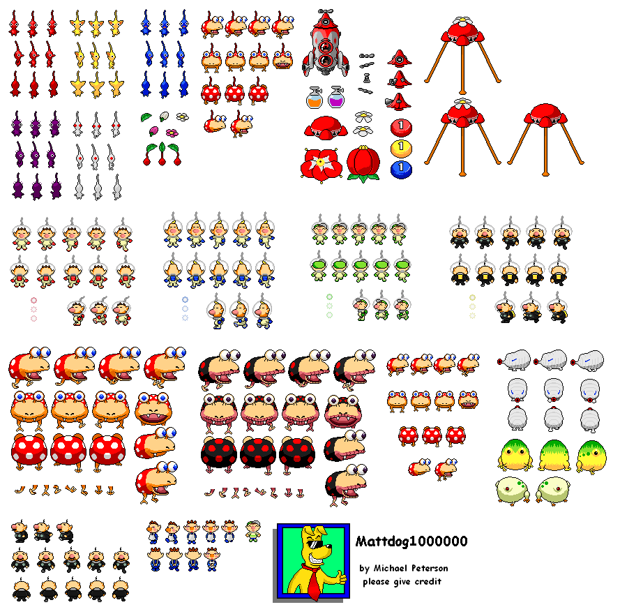download custom cursors pikmin