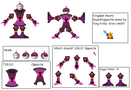 Kingdom Hearts Customs - Guard Armor / Opposite Armor