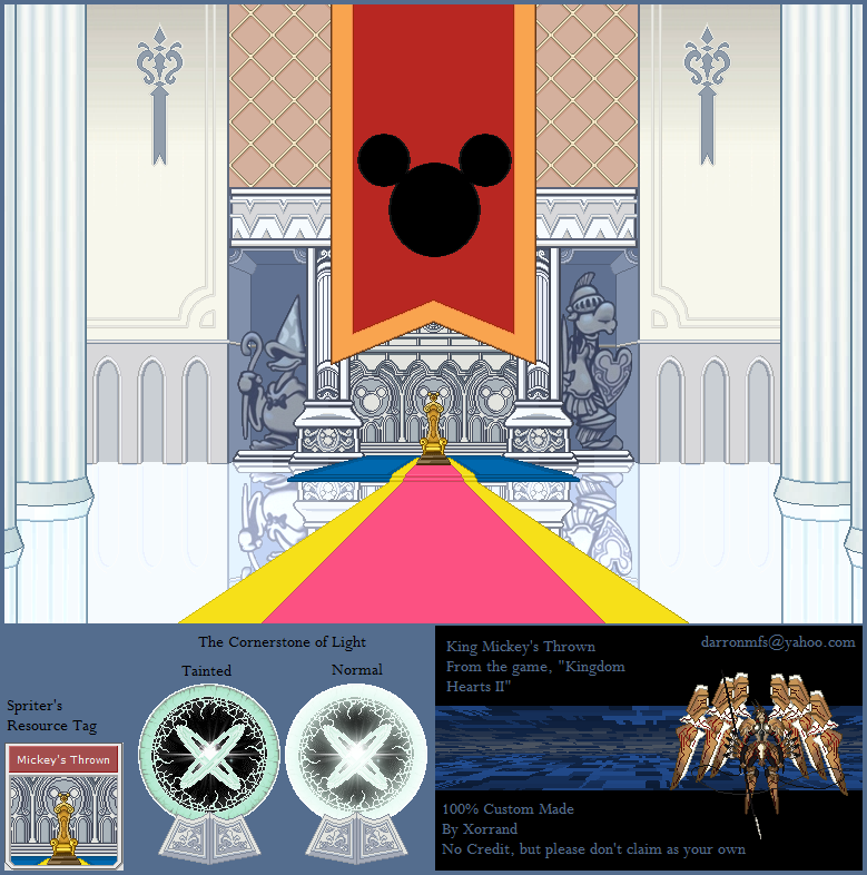 Mickey's Throne