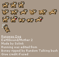 EarthBound Customs - Runaway Dog